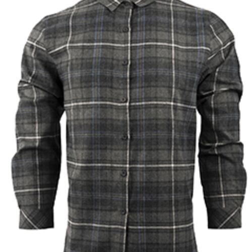 Ladies' Yarn-Dyed Long Sleeve Plaid Flannel Shirt Thumbnail