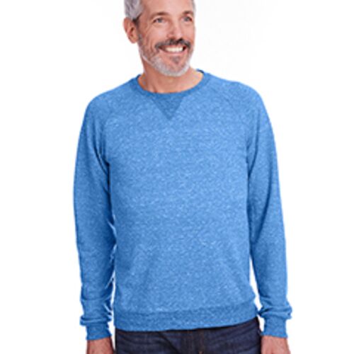 Adult Snow Heather French Terry Crewneck Sweatshirt Thumbnail
