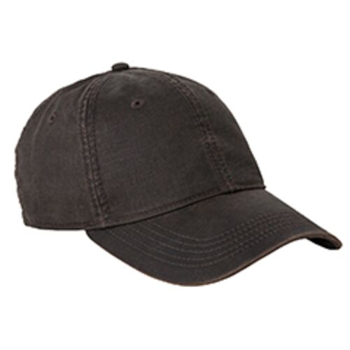 Landmark Unstructured Low-Profile Waxy Canvas Hat Thumbnail