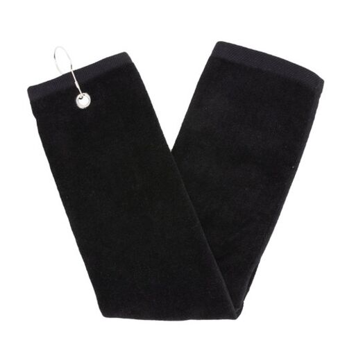 Trifold Golf Towel with Grommet and Hook Thumbnail