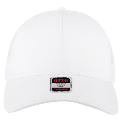 OTTO CAP® 6 Panel Low Profile Mesh Back Trucker Hat Thumbnail