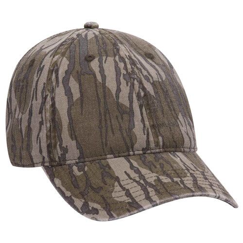 OTTO CAP® Mossy Oak Camouflage 6 Panel Low Profile Dad Hat Thumbnail