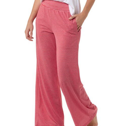 Ladies' Evelyn Stripe Wide Leg Pant Thumbnail