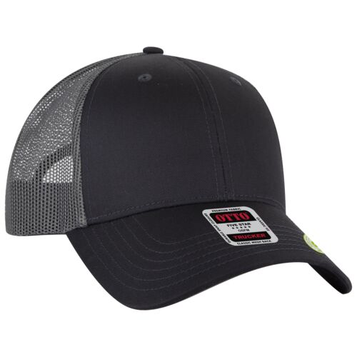OTTO CAP® 6 Panel Low Profile Mesh Back Trucker Hat Thumbnail