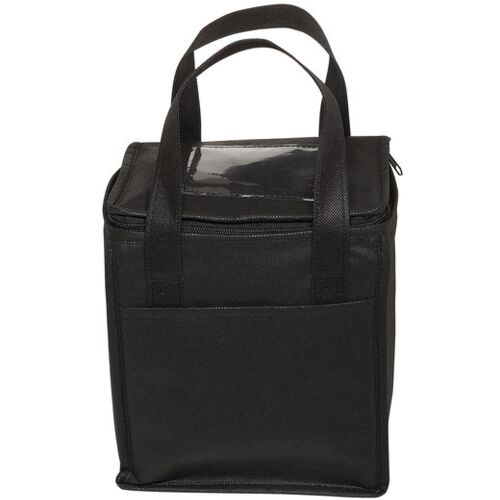 Non-Woven Cubic Lunch Cooler Bag With ID Slot Thumbnail