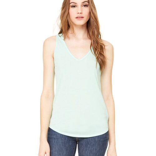 Ladies' Flowy V-Neck Tank Thumbnail