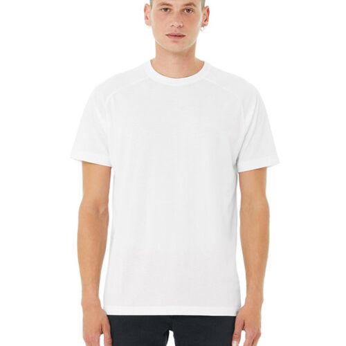 Men's Heather CVC Raglan T-Shirt Thumbnail