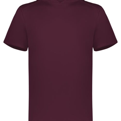 Adult Short Sleeve Hoodie Powered by Coolcore Thumbnail