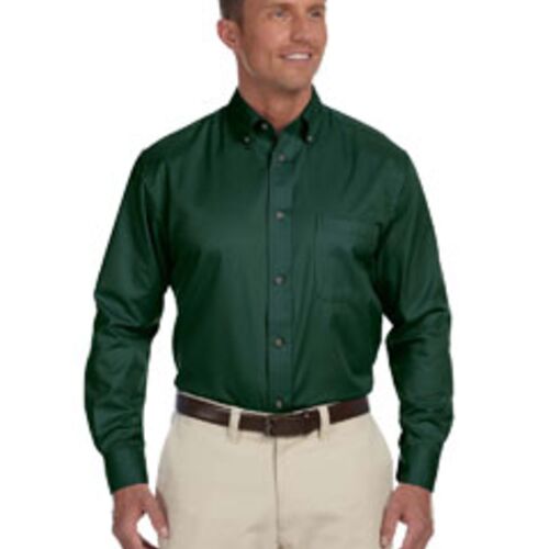 Men's Easy Blend™ Long-Sleeve Twill Shirt with Stain-Release Thumbnail
