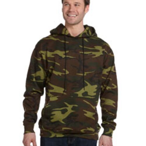 Unisex Camo Pullover Hoodie Thumbnail