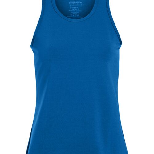 Girls' Polyester Spandex Racer Tank Thumbnail