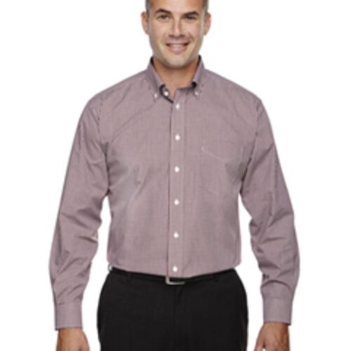 Men's Crown Collection® Gingham Check Woven Shirt Thumbnail