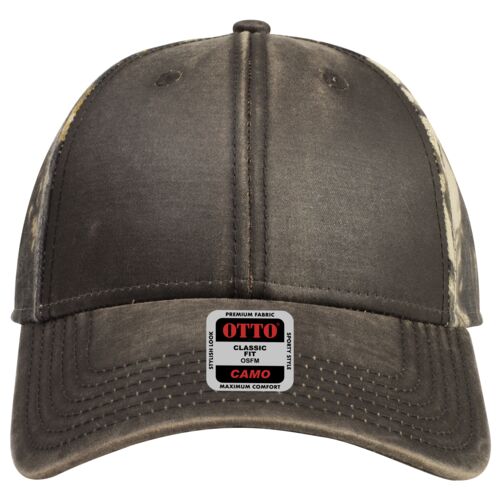 OTTO CAP® Camouflage 6 Panel Low Profile Baseball Cap Thumbnail