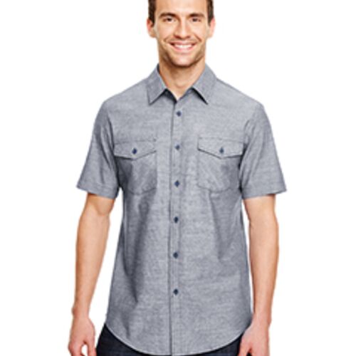 Men's Chambray Woven Shirt Thumbnail