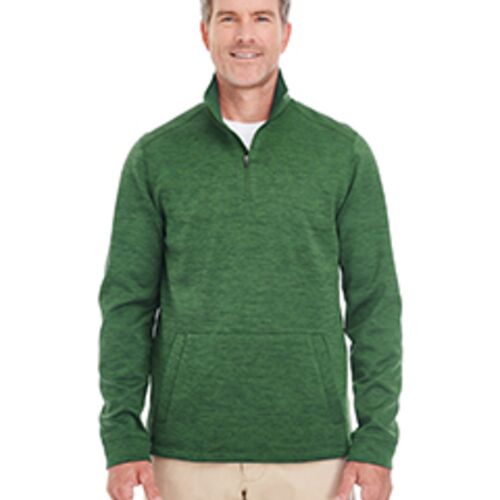 Men's Newbury Mélange Fleece Quarter-Zip Thumbnail