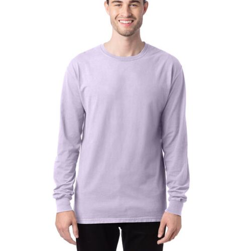 Unisex Garment-Dyed Long-Sleeve T-Shirt Thumbnail
