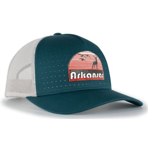 Perforated 5-Panel Trucker Snapback Cap Thumbnail