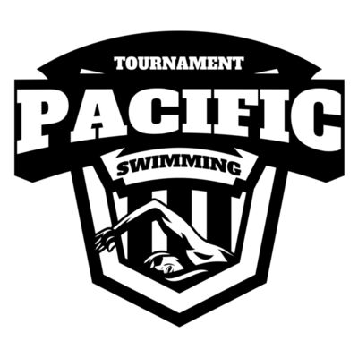Pacific Swimming Tournament logo template Thumbnail