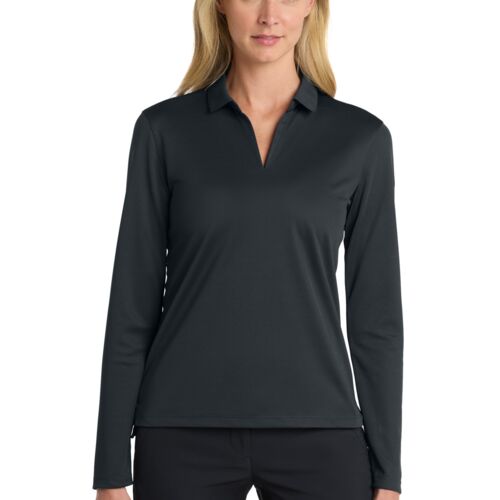 Ladies Dri FIT Micro Pique 2.0 Long Sleeve Polo Thumbnail